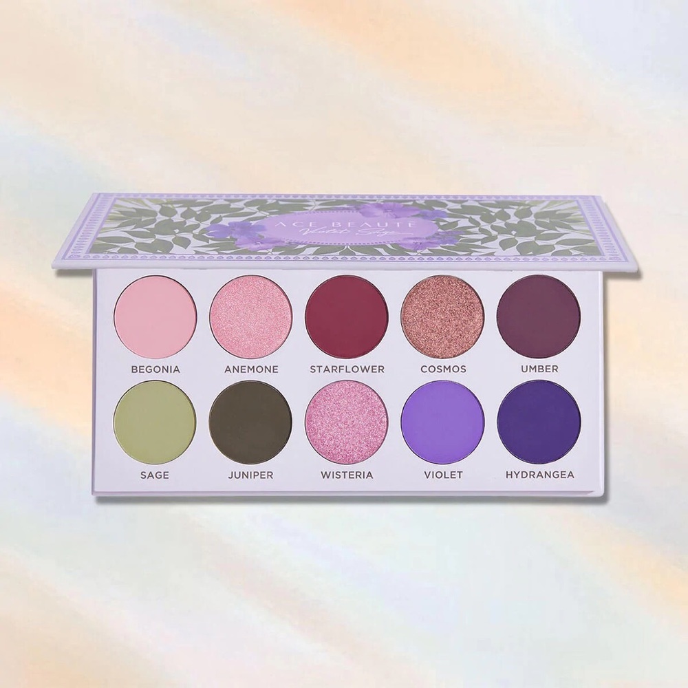 Ace Beauté Eyeshadow Palette (Violet Sage)